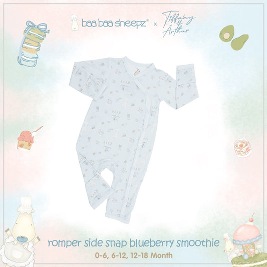 Baa Baa Sheepz x Tiffany - Romper Side Snap Chef Baa Baa