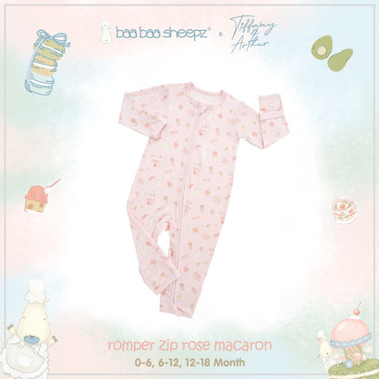 Baa Baa Sheepz x Tiffany - Romper Zip Chef Baa Baa