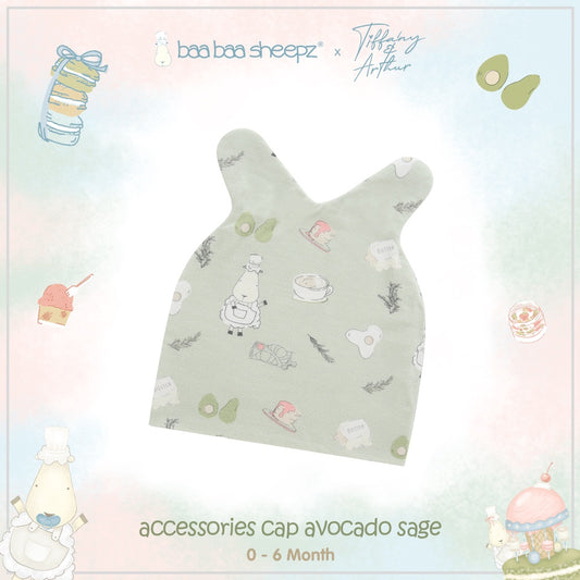 Baa Baa Sheepz x Tiffany - Accessories Cap Chef  0-6 Month