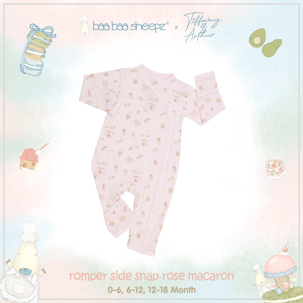 Baa Baa Sheepz x Tiffany - Romper Side Snap Chef Baa Baa
