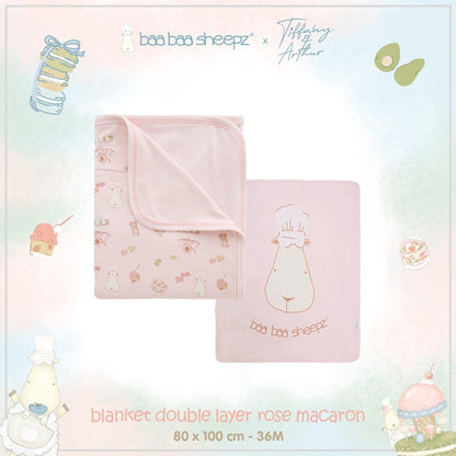 Baa Baa Sheepz x Tiffany - Blanket Double Layer Chef 36M 80X100CM