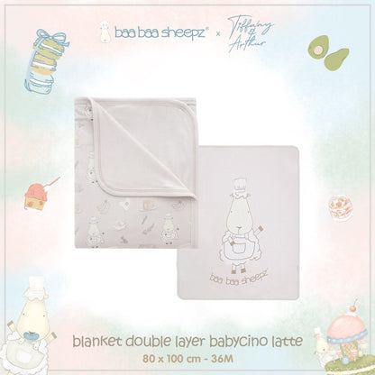 Baa Baa Sheepz x Tiffany - Blanket Double Layer Chef 36M 80X100CM