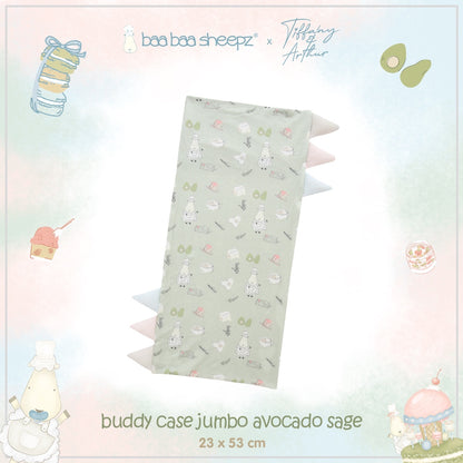 Baa Baa Sheepz x Tiffany - Buddy Case Jumbo 23X53CM Chef Baa Baa / Sarung Bantal