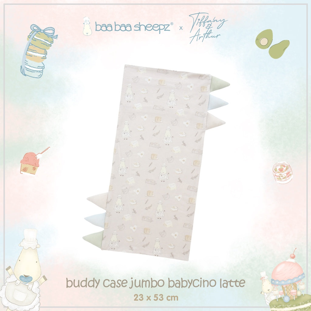 Baa Baa Sheepz x Tiffany - Buddy Case Jumbo 23X53CM Chef Baa Baa / Sarung Bantal