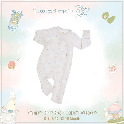 Baa Baa Sheepz x Tiffany - Romper Side Snap Chef Baa Baa