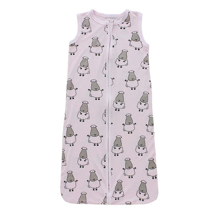 Wearable Blanket Zip Sheepz White / Bedong Instan Bayi Baabaasheepz