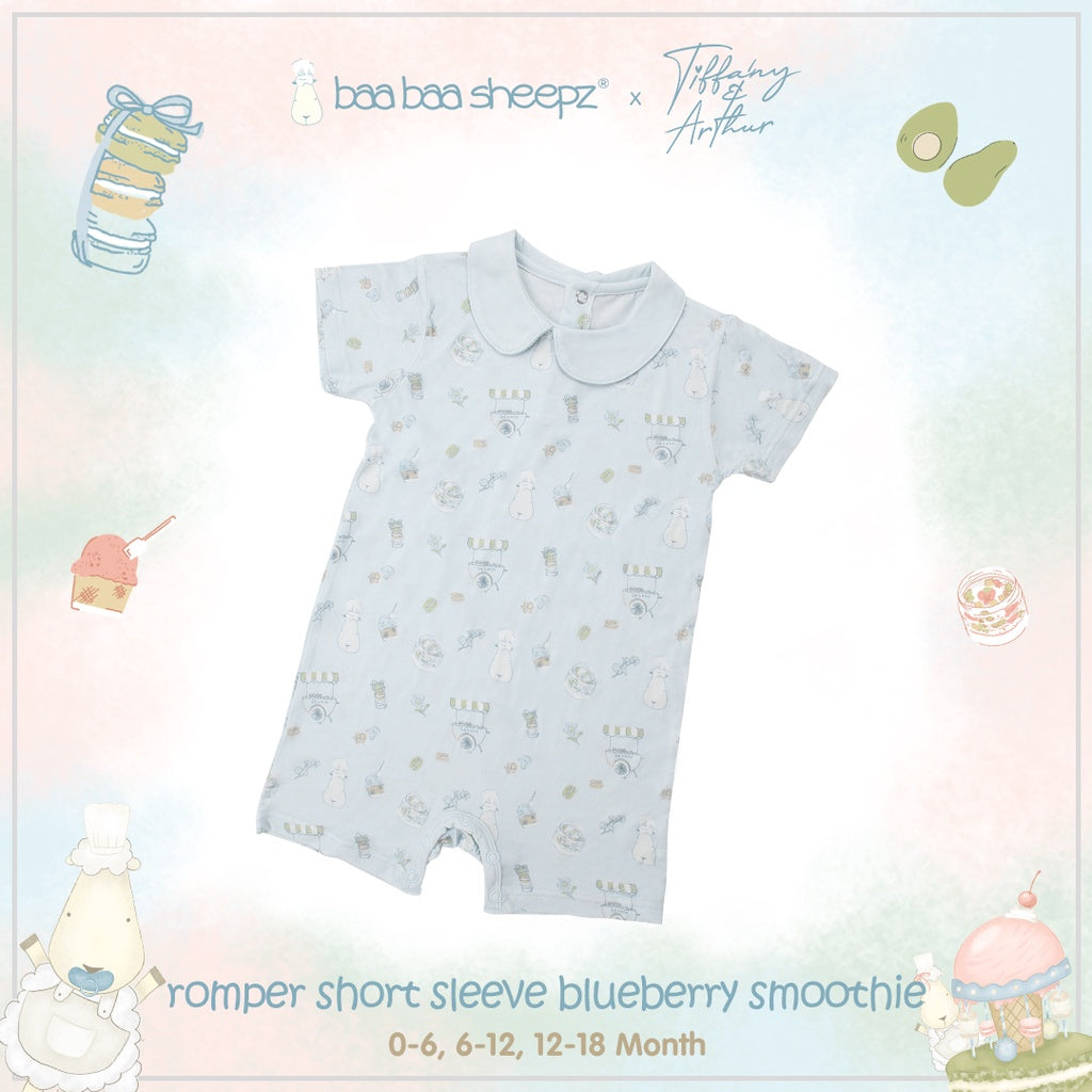 Baa Baa Sheepz x Tiffany - Romper Short Sleeve Chef Baa Baa