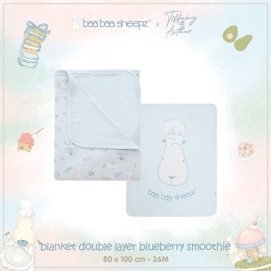 Baa Baa Sheepz x Tiffany - Blanket Double Layer Chef 36M 80X100CM