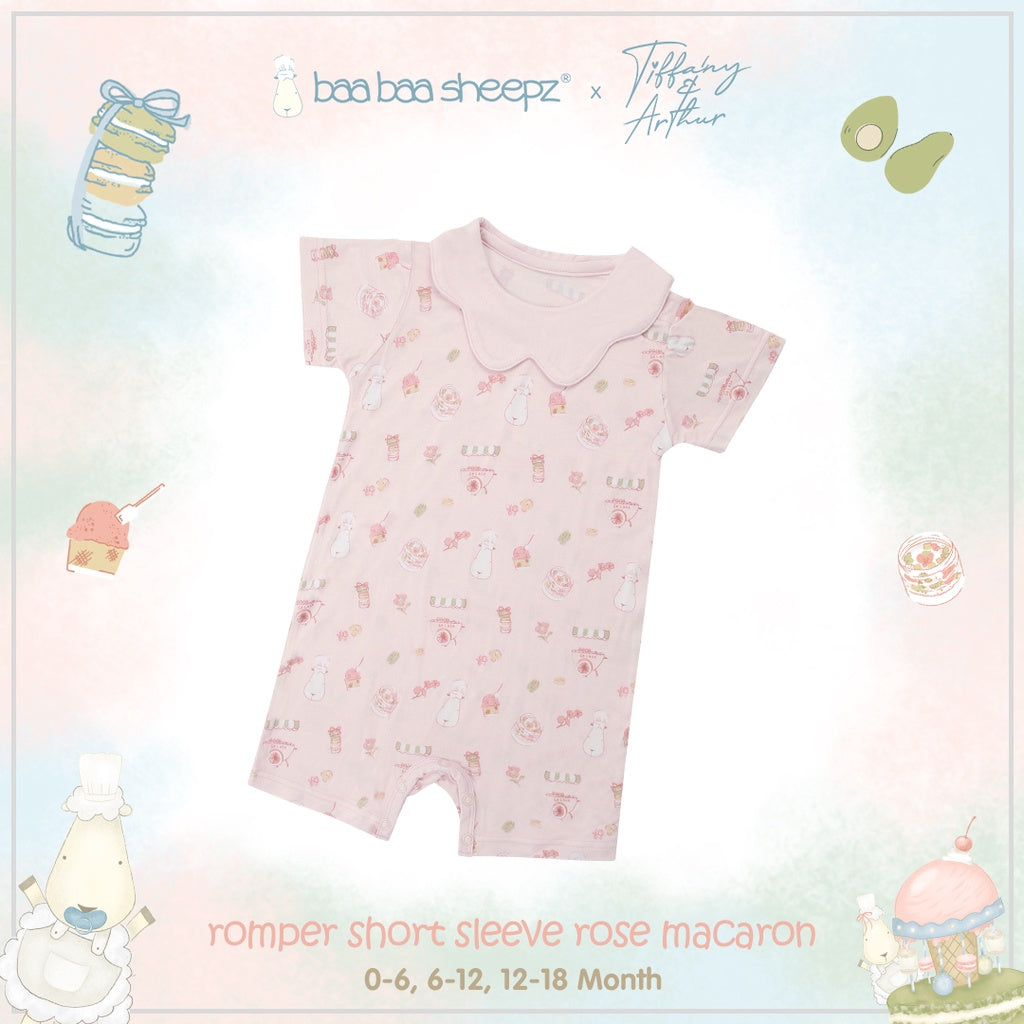 Baa Baa Sheepz x Tiffany - Romper Short Sleeve Chef Baa Baa