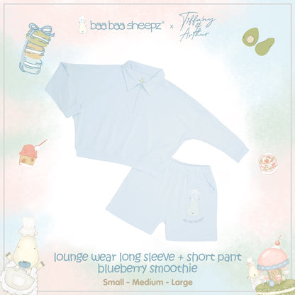 Baa Baa Sheepz x Tiffany - Kids Long Sleeve Shirt + Shorts Pant Chef Baa Baa