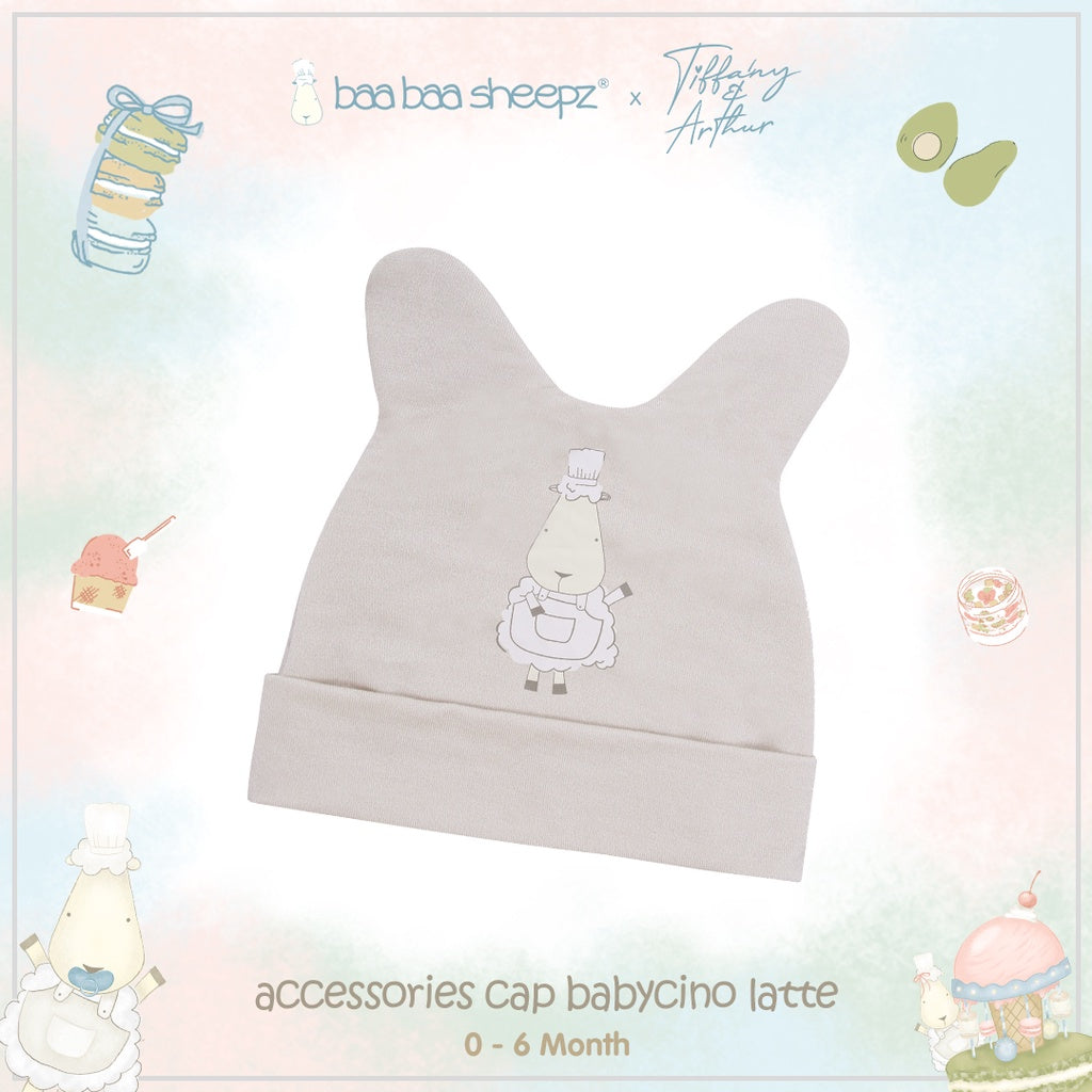 Baa Baa Sheepz x Tiffany - Accessories Cap Chef  0-6 Month