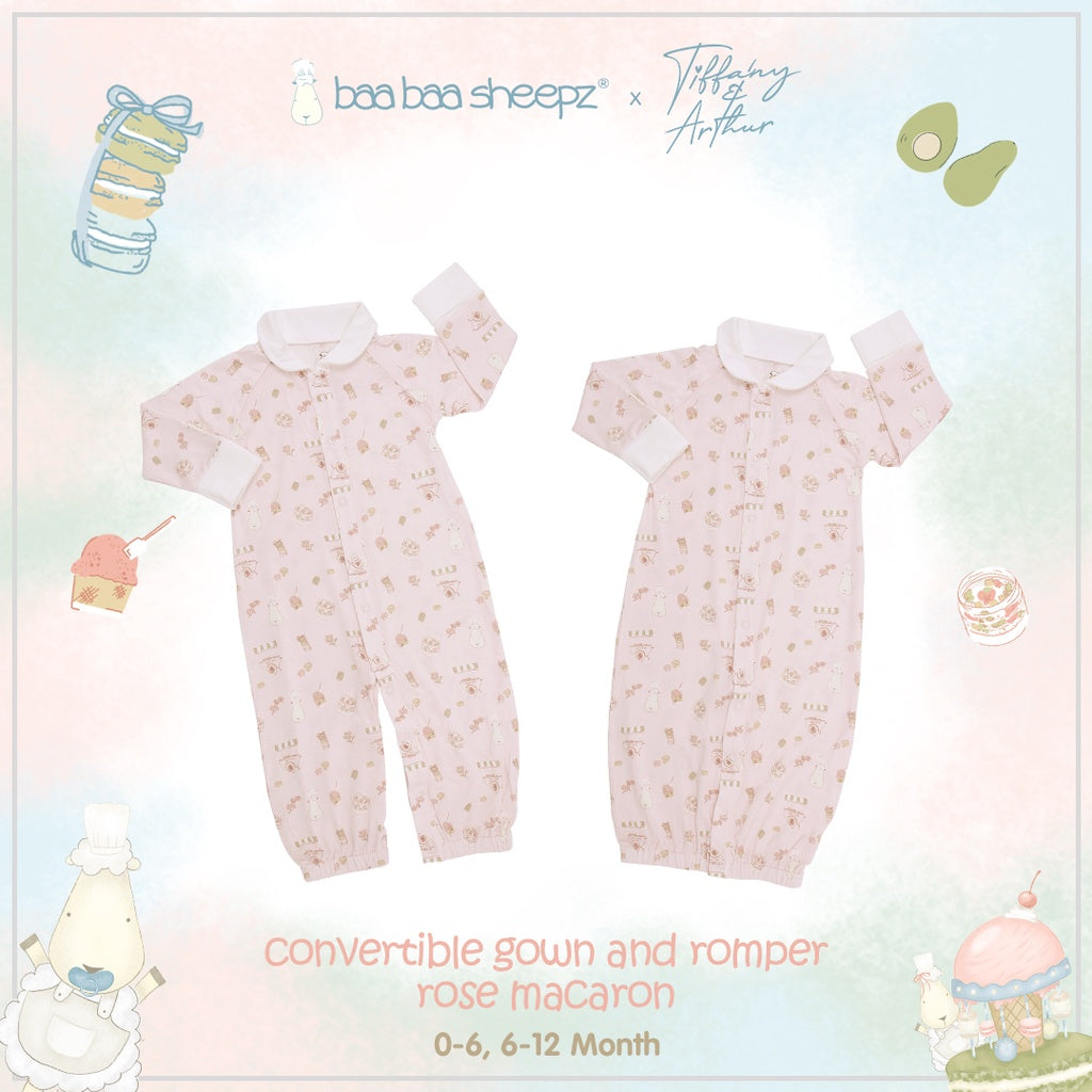 Baabaasheepz x Tiffany - Convertible Gown & Romper Chef Baa Baa