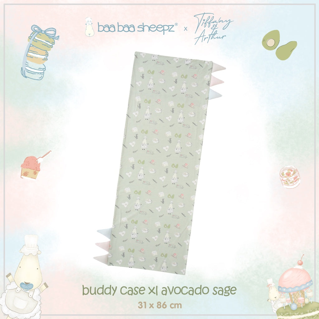 Baa Baa Sheepz x Tiffany - Buddy Case XL 31X86CM Chef Baa Baa / Sarung Bantal