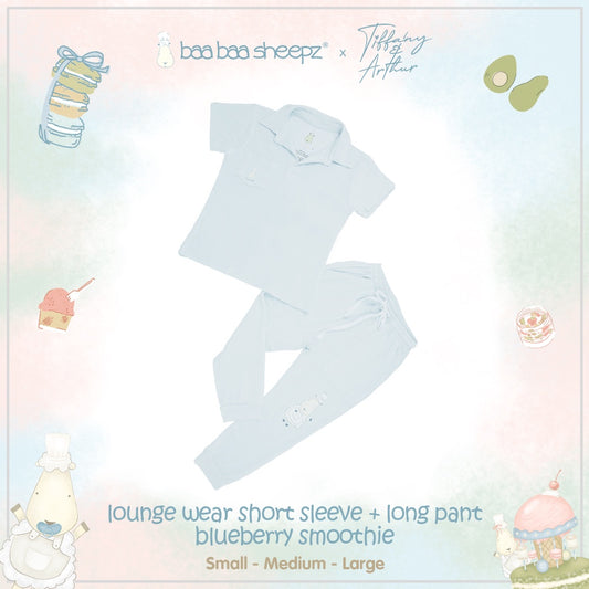Baa Baa Sheepz x Tiffany - Kids Short Sleeve Shirt + Long Pant Chef Baa Baa