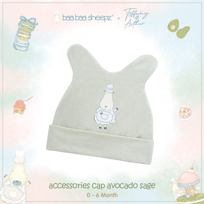 Baa Baa Sheepz x Tiffany - Accessories Cap Chef  0-6 Month