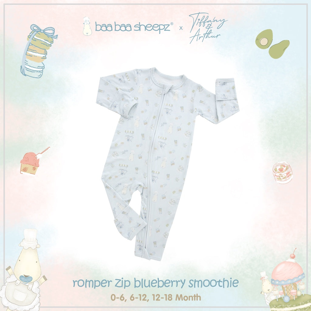 Baa Baa Sheepz x Tiffany - Romper Zip Chef Baa Baa