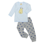 Pyjamas Set Big Face Sheepz Blue / Piyama Anak Baa Baa Sheepz