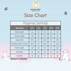 Baabaasheepz Pyjamas Set Sweet Dreams Baa Baa Kids / Piyama Anak