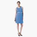 SLEEVELESS ADELA LIVE PLEATS DRESS PERRY S