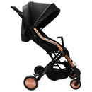 Hybrid Cabi Sport Stroller Black Rose Gold