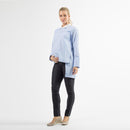 LONG SLEEVES DAWN HI LO SHIRT TOP BLUE S
