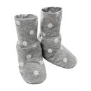 BOOTIES Polka Dot / Grey / 0-6M