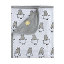DOUBLE BLANKET Big Sheepz / White / 0-36M