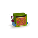 OOPS Lemari Laci Penyimpanan 1 Susun Hijau - Snail Mushee!