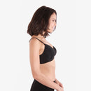MAIA MICROFIBRE BRA BLACK M
