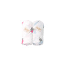 Bebitza 2 Pack Bamboo Baby Wrap - Bird/Feather