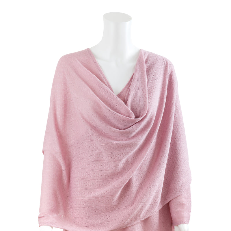 Bebitza Texture Knit Nursing Cover - Pink