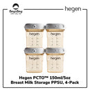 Hegen PCTO™ 150ml/5oz Breast Milk Storage PPSU (4-pack)