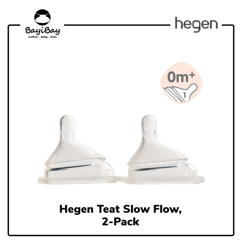 Hegen Teat Slow Flow (2-pack)