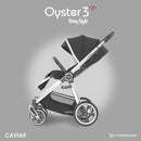 OYSTER 3 NEW UPGRADE MIRROR FRAME - CAVIAR BLACK CANOPY