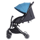 Stuffskin Beebi stroller black - Blue