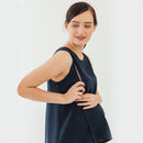 SLEEVELESS DEONA TOP NAVY S
