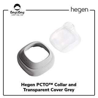 Hegen PCTO™ Collar and Transparent Cover Grey