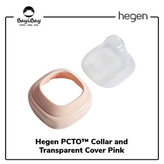 Hegen PCTO™ Collar and Transparent Cover Pink